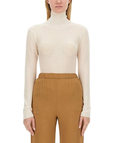 Fabiana Filippi Slim Fit Sweater - White