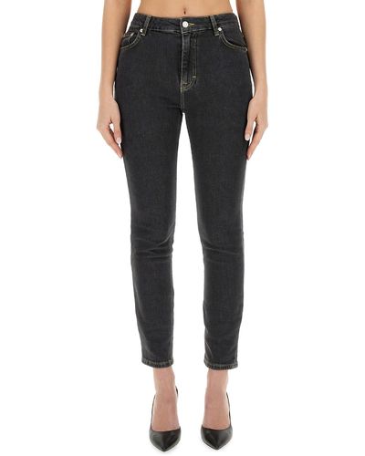 Moschino Jeans Skinny Fit Jeans - Black