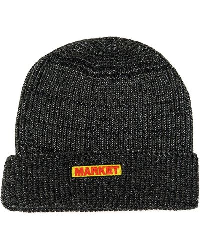 Market Cap With Logo - Black