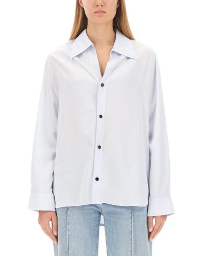 Bottega Veneta Twill Shirt - White