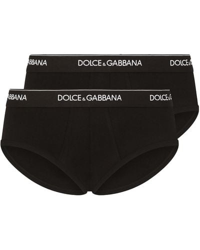 Dolce & Gabbana Two-Pack Of Briefs - Black