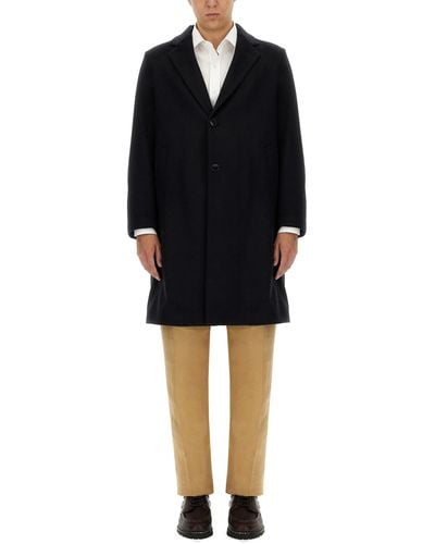 Mackintosh "New Stanley" Coat - Black
