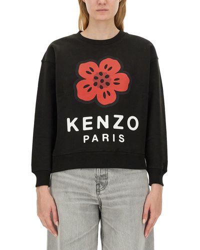 KENZO "Boke Flower" Sweatshirt - Gray