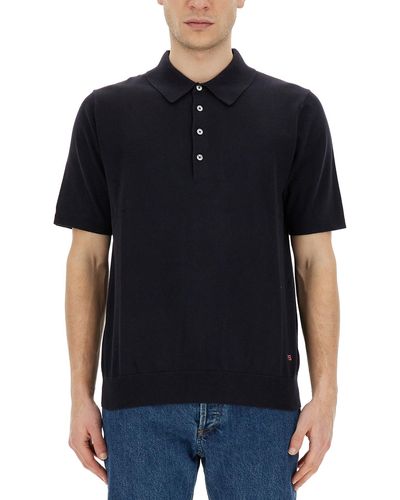 PS by Paul Smith Regular Fit Polo Shirt - Black