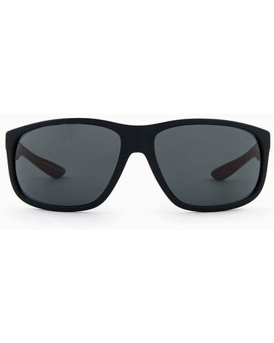 Emporio Armani Pillow Sunglasses - Black