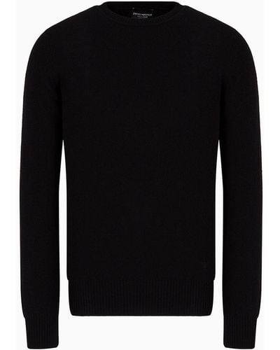 Emporio Armani Pure Cashmere Sweater - Black