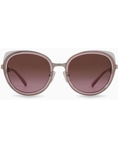 Emporio Armani Round Sunglasses - Purple