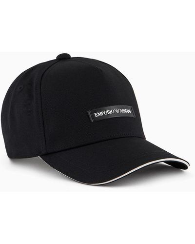 Emporio Armani Caps - Black