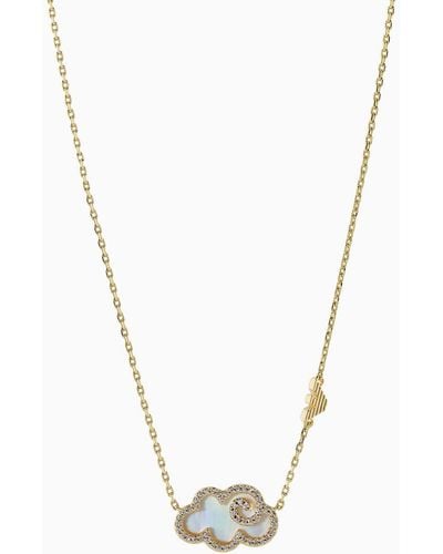 Emporio Armani Gold-tone Brass Pendant Necklace Lunar New Year - Metallic