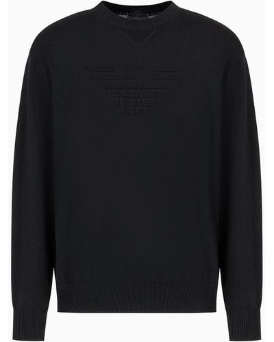 Emporio Armani Sweaters - Black