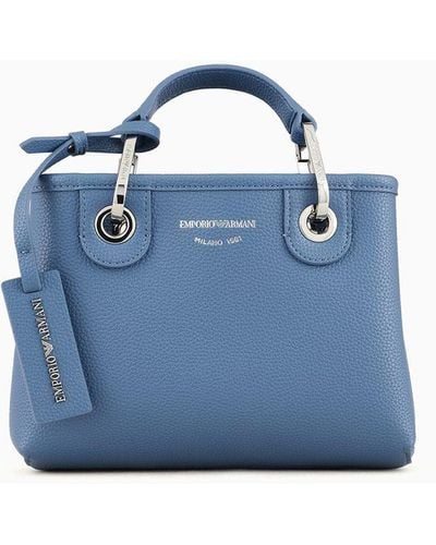 Emporio Armani Mini Bag Myea Stampa Cervo - Blu