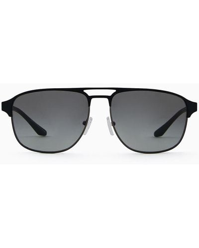 Emporio Armani Sonnenbrille Mit Pilotenfassung - Mehrfarbig