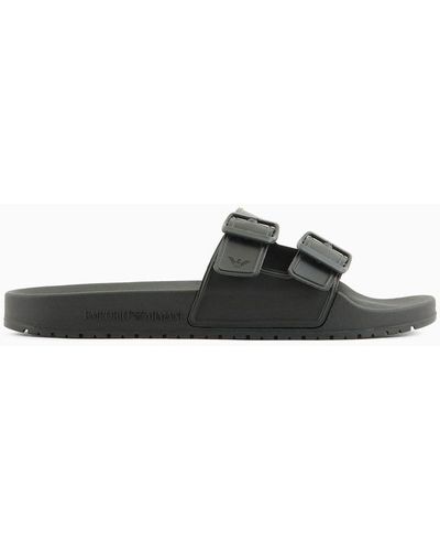 Emporio Armani Chanclas Slides - Blanco