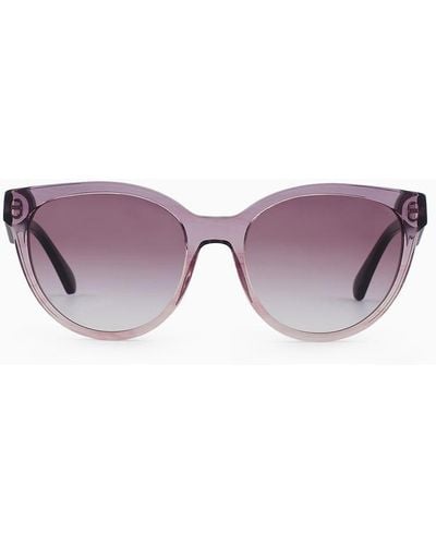 Emporio Armani Cat-eye Sunglasses - Purple