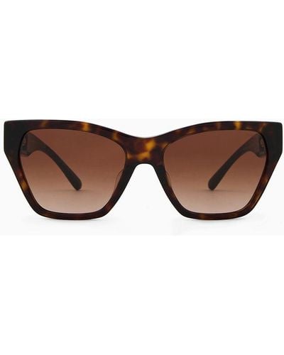 Emporio Armani Sonnenbrille Mit Cat-eye-fassung Für Damen - Mehrfarbig