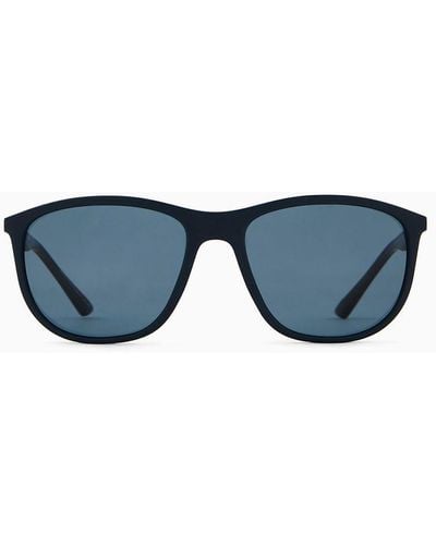 Emporio Armani 's Pillow Glasses - Blue