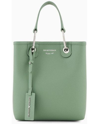 Emporio Armani Sac Cabas Modèle Vertical Myea Imprimé Cerf