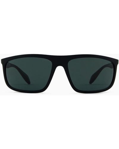 Emporio Armani Aviator Sunglasses - Black