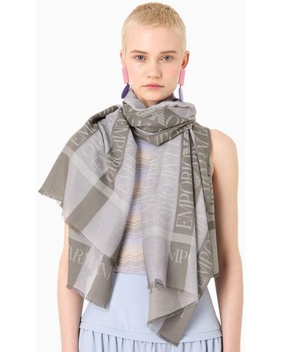 Damen-Schals von Emporio Armani | Online-Schlussverkauf – Bis zu 65% Rabatt  | Lyst DE