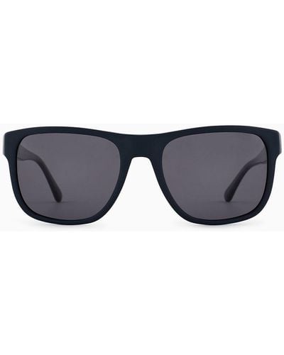 Emporio Armani Pillow Sunglasses - Blue