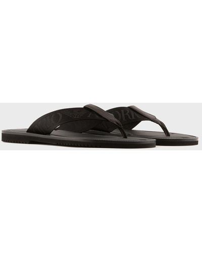 Emporio Armani Sandals, slides and flip flops for Men | Online Sale up to  78% off | Lyst Australia