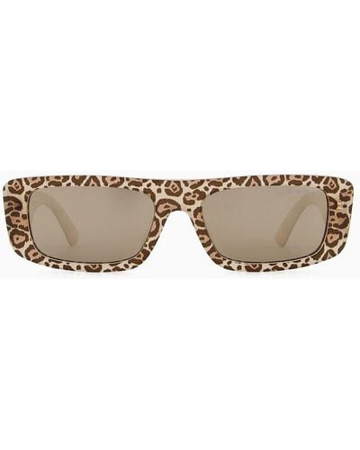 Emporio Armani Rectangle Sunglasses - Multicolour