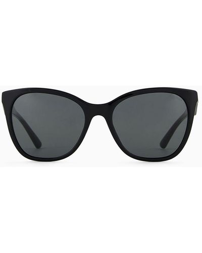 Emporio Armani Gafas De Sol Modelo Mariposa Para - Negro