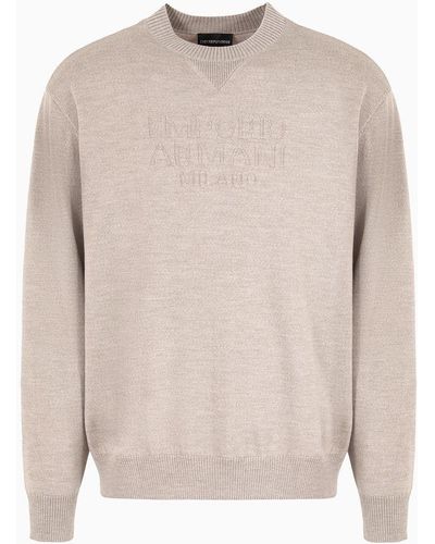 Emporio Armani Sweaters - Natural