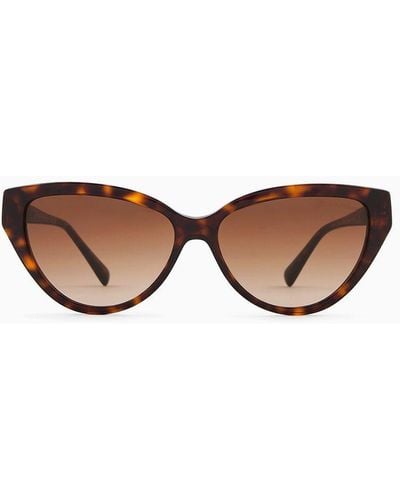 Emporio Armani Women's Cat-eye Sunglasses - White