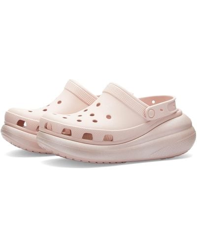 Crocs™ Classic Crush Shimmer Clog - Pink