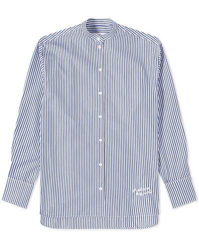 Maison Kitsuné Oversize Shirt - Blue