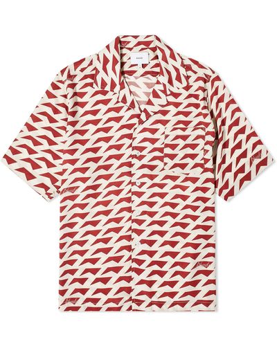 Rhude Dolce Vita Silk Shirt - Red