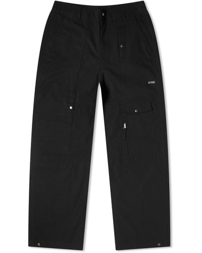 Uniform Bridge Multi Pocket Ripstop Ae Trousers - Black