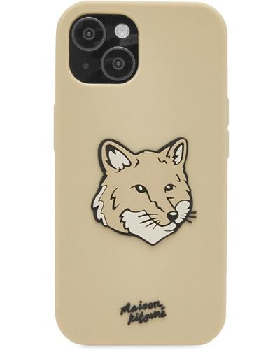 Maison Kitsuné Bold Fox Head Iphone Case - Natural