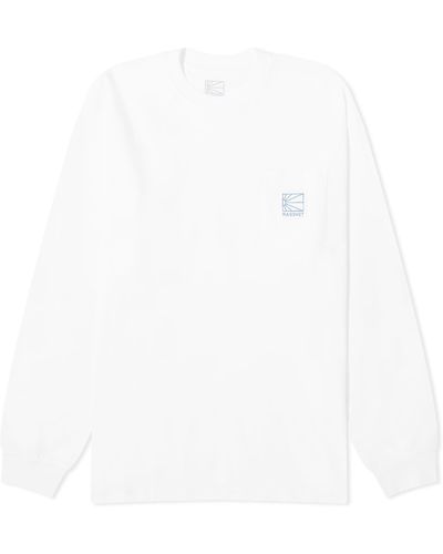 Rassvet (PACCBET) Pocket Tag Long Sleeve T-Shirt - White