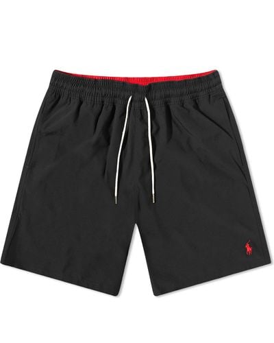 Polo Ralph Lauren Traveler Swim Shorts - Black