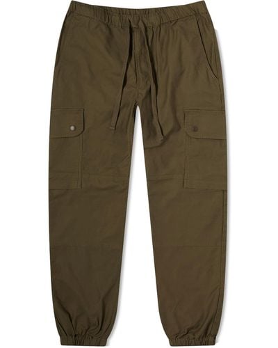 Beams Plus 6 Pocket Gym Trousers - Green