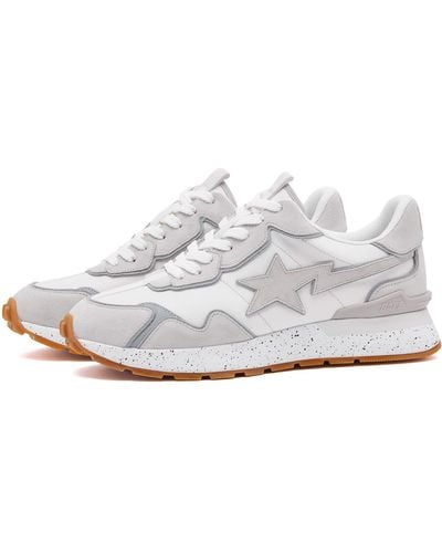 A Bathing Ape Road Sta Express #1 Trainer - White