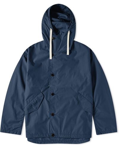 Nanamica Hooded Jacket - Blue