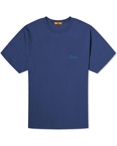 Dime Classic Logo T-Shirt - Blue
