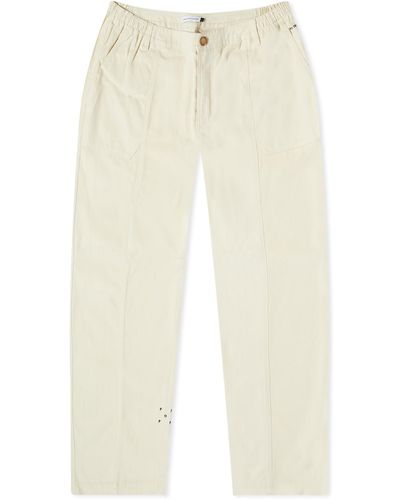 Pop Trading Co. Cotton Canvas Military Pant - Natural