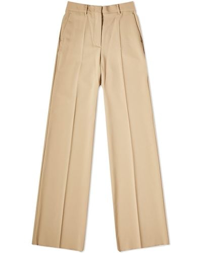 Sportmax Oxalis Casual Trousers - Natural