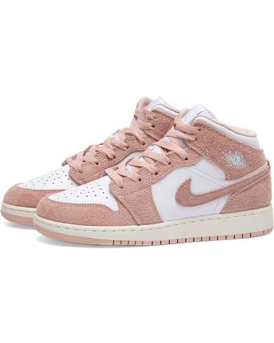 Nike 1 Mid Se Gs Trainers - Pink