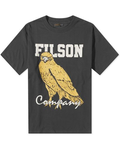 Filson Pioneer Bird Of Prey T-shirt - Black