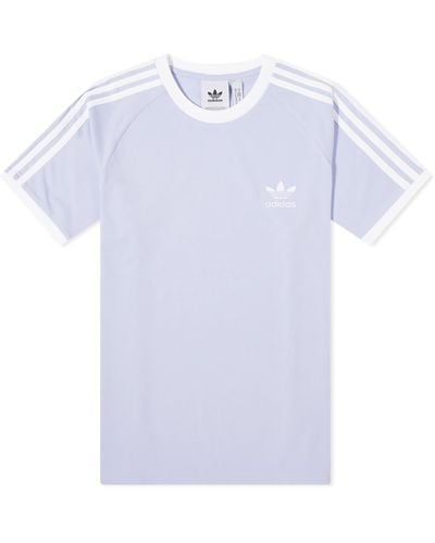 adidas 3 Stripes T-Shirt - Blue