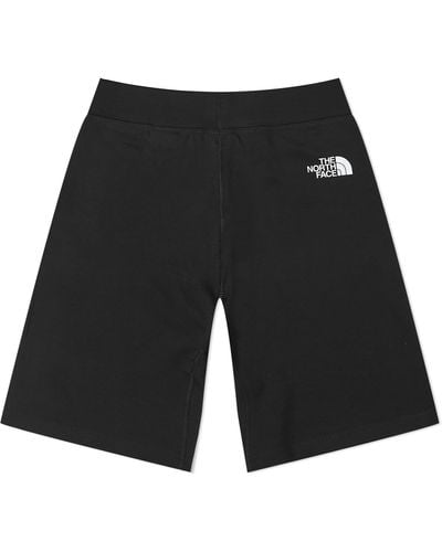 The North Face Interlock Cotton Shorts - Black