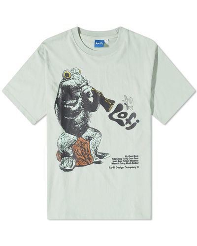 LO-FI Frog T-shirt - Gray