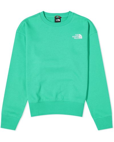 The North Face Essential Crew Sweat - Green