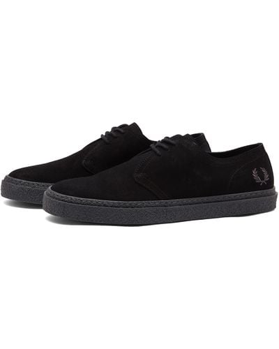 Fred Perry Linden Suede Boot - Black
