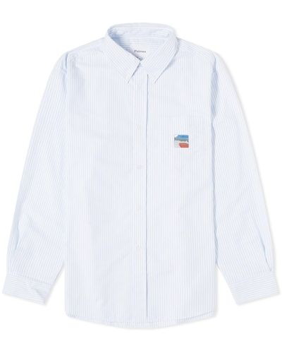 Palmes Deuce Oxford Shirt - White